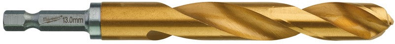 Milwaukee Metallbohrer Shockwave HSS-G Tin Red Hex Shockwave HSS-G TiN Red Hex 13 mm – 1 Stück – 48894729