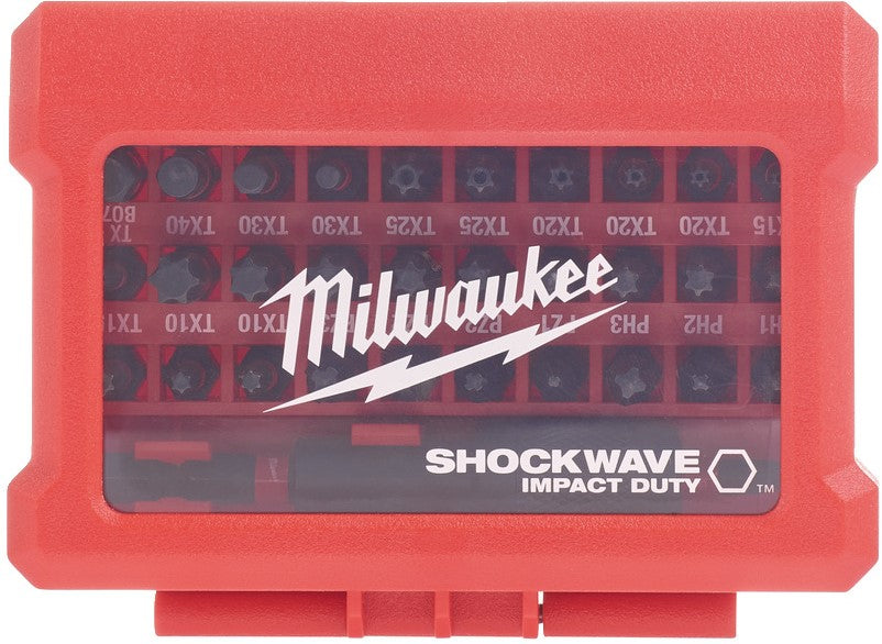 Milwaukee Shockwave Impact Duty™ sets SCHOKGOLF ™ Impact Duty ™ bit set (32 pct) - 4932464240