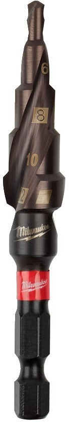 Milwaukee Shockwave ™ Impact Duty ™ Stappenboor SHW 4-12 mm, 2 mm steps - 1 st - 48899262