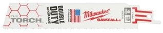 Milwaukee Heavy duty reciprozaagbladen voor metaal TORCH 230 x 10 Tpi - 5 stuks - 48005713