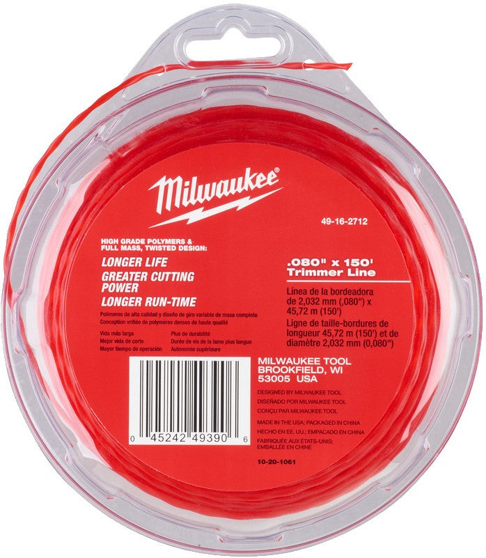 Milwaukee Accessoires voor graskantsnijder Trimmerdraad 2 mm x 45 m - 1 st - 49162712