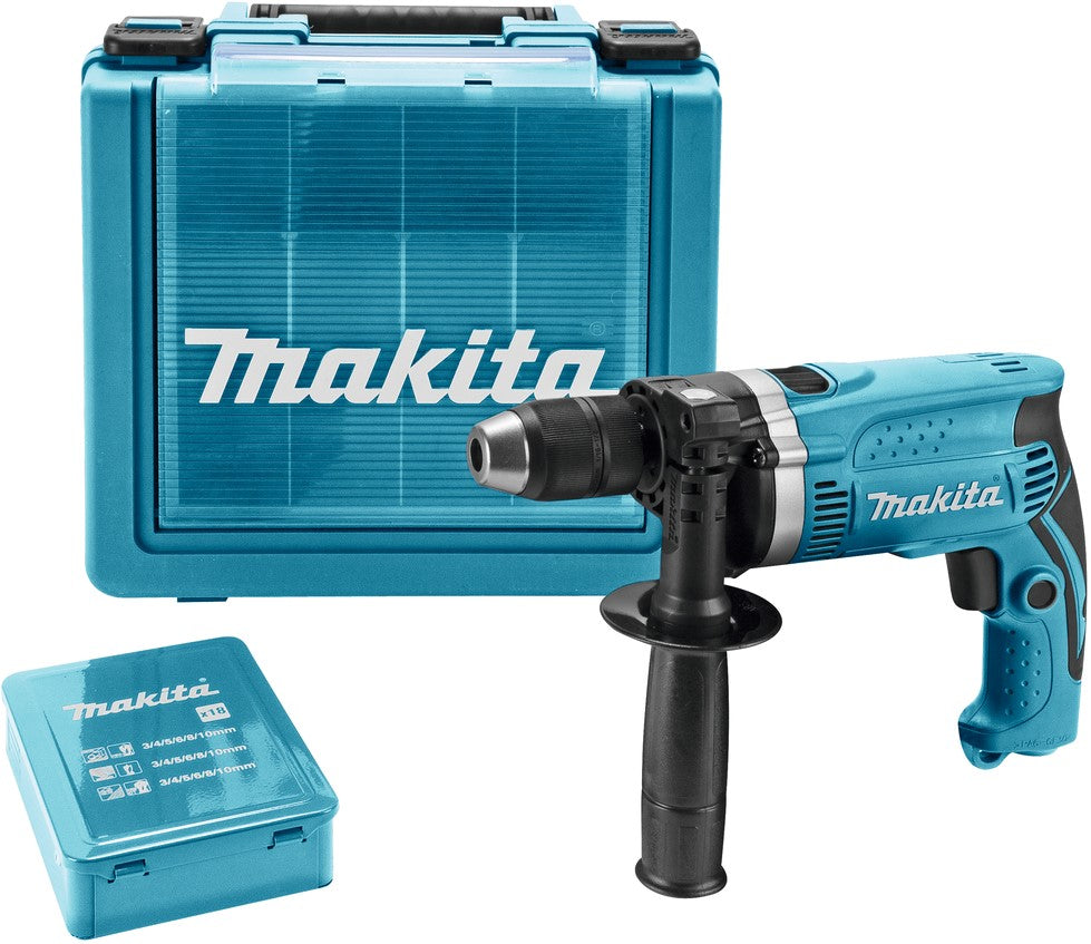 Makita HP1631KX2 230 V Klopboormachine in koffer