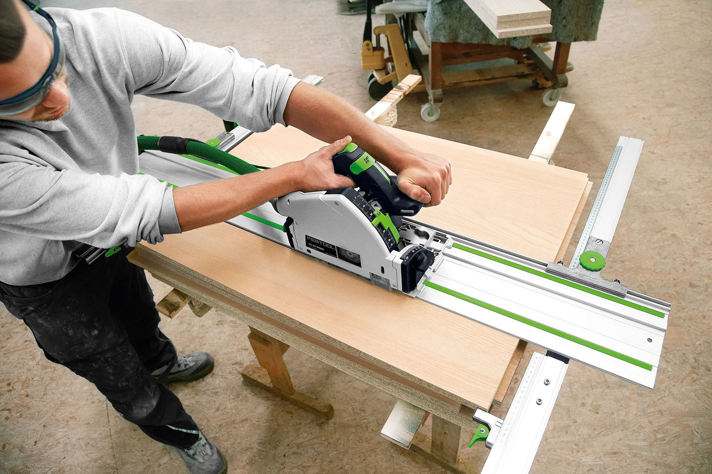 Festool TS 55 CAMP-Set XXL-FS-HZ Invalcirkelzaag 575962