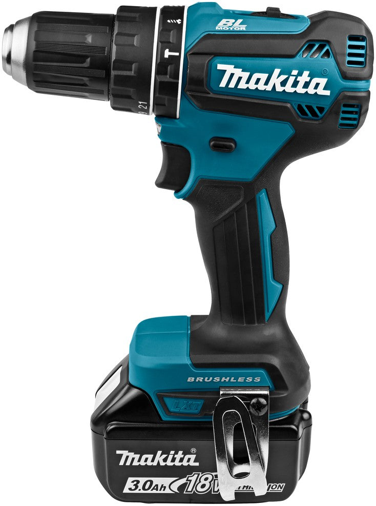 Makita DHP485RFJ 18 V Impact drill / screwdriver 3.0Ah Li-Ion in Mbox