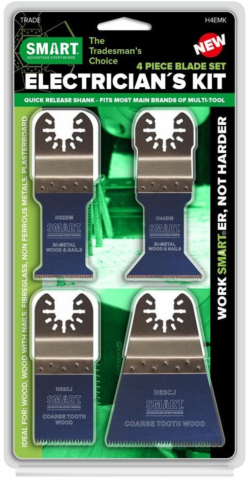 SMART blades Multitool blad assortiment - H4EMK
