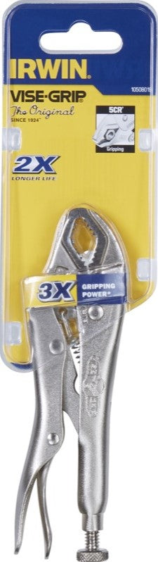 Irwin Grip Pliers Curved Jaw Original - 5CR 5”/ 125 mm - 10508019