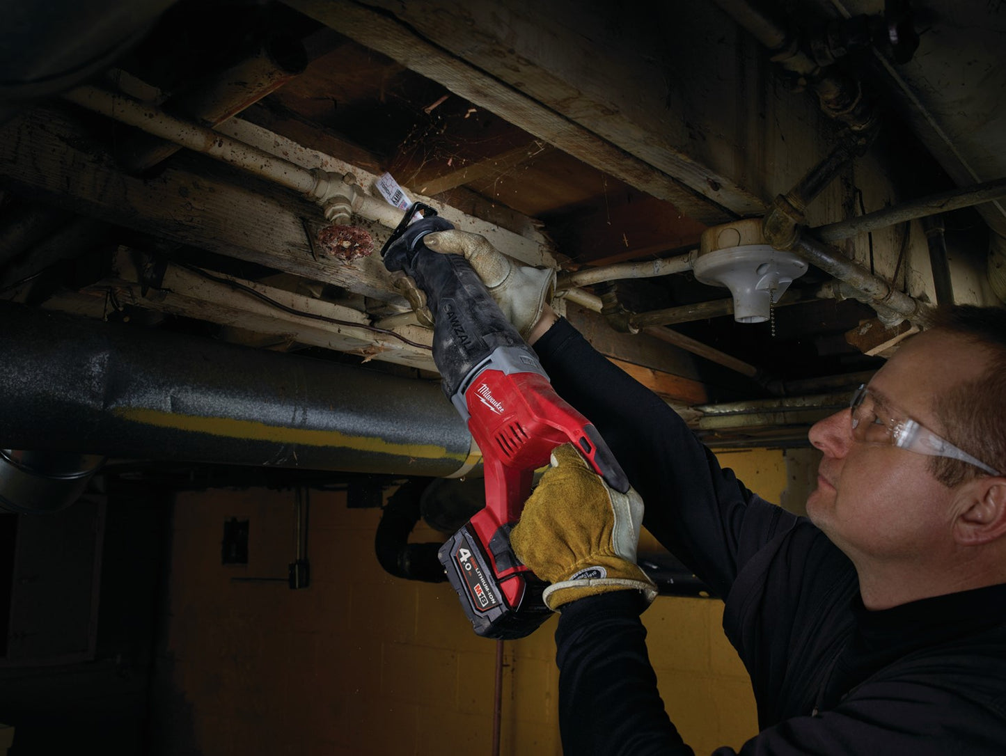 Milwaukee M18 BSX-0 Cordless Reciprocating Saw Loose Body - 4933447275