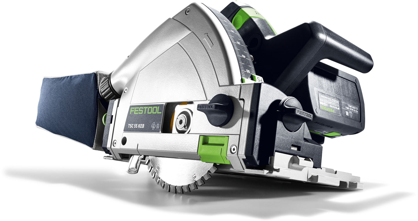 Festool TS 55 FQ-Plus-FS Plunge saw with FS 1400/2 guide rail in Systainer - 577015