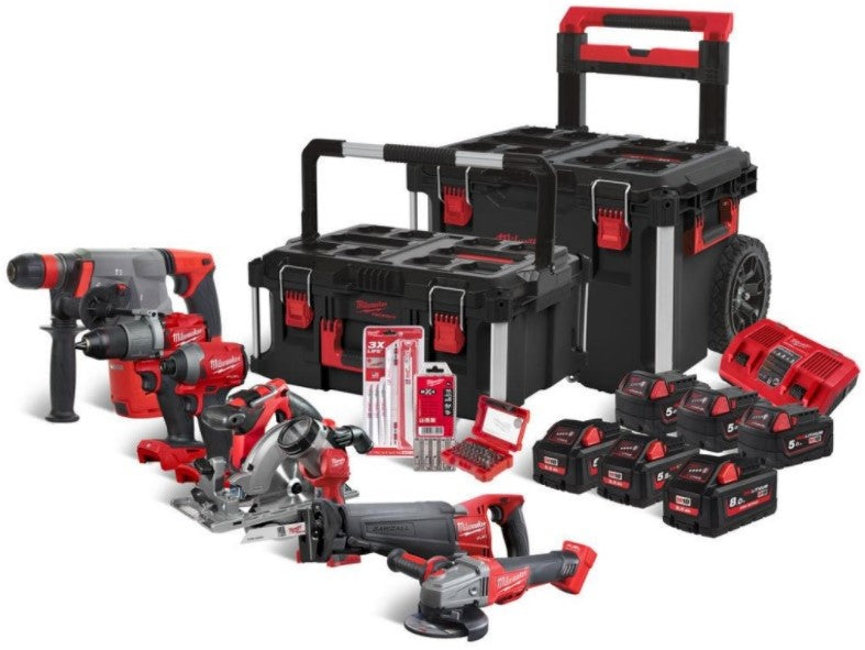 Milwaukee M18 PP4B-553P 18V 5.5Ah Li-Ion Trolley - 4933478830