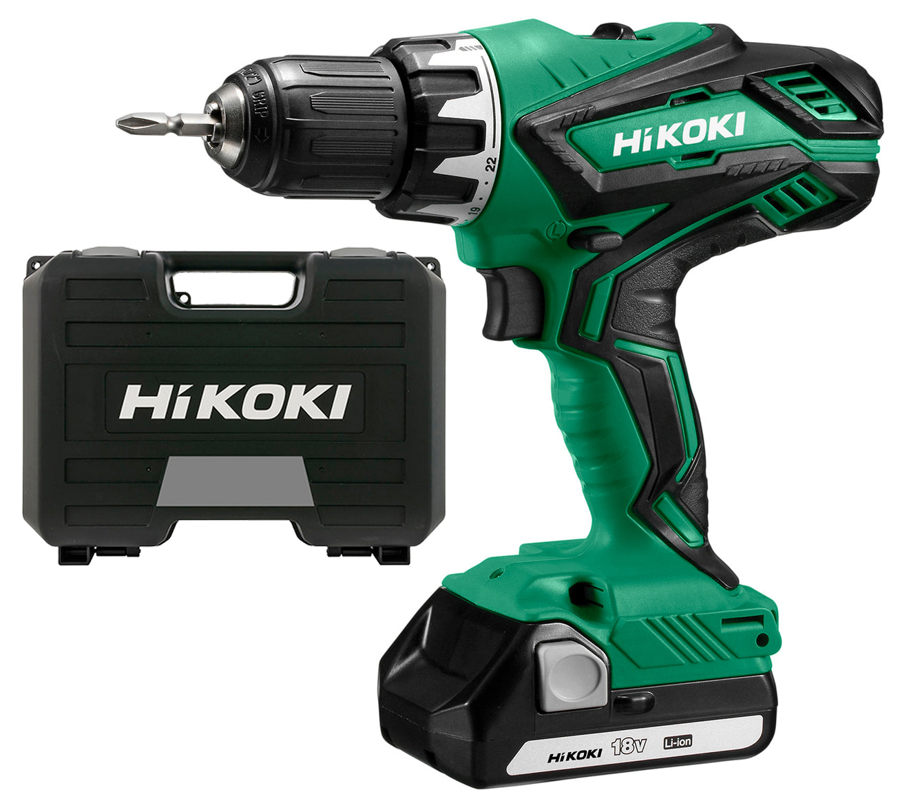 Cordless Screwdriver 53 Nm 18 V 1.5 Ah in Case - DS18DJLWCZ