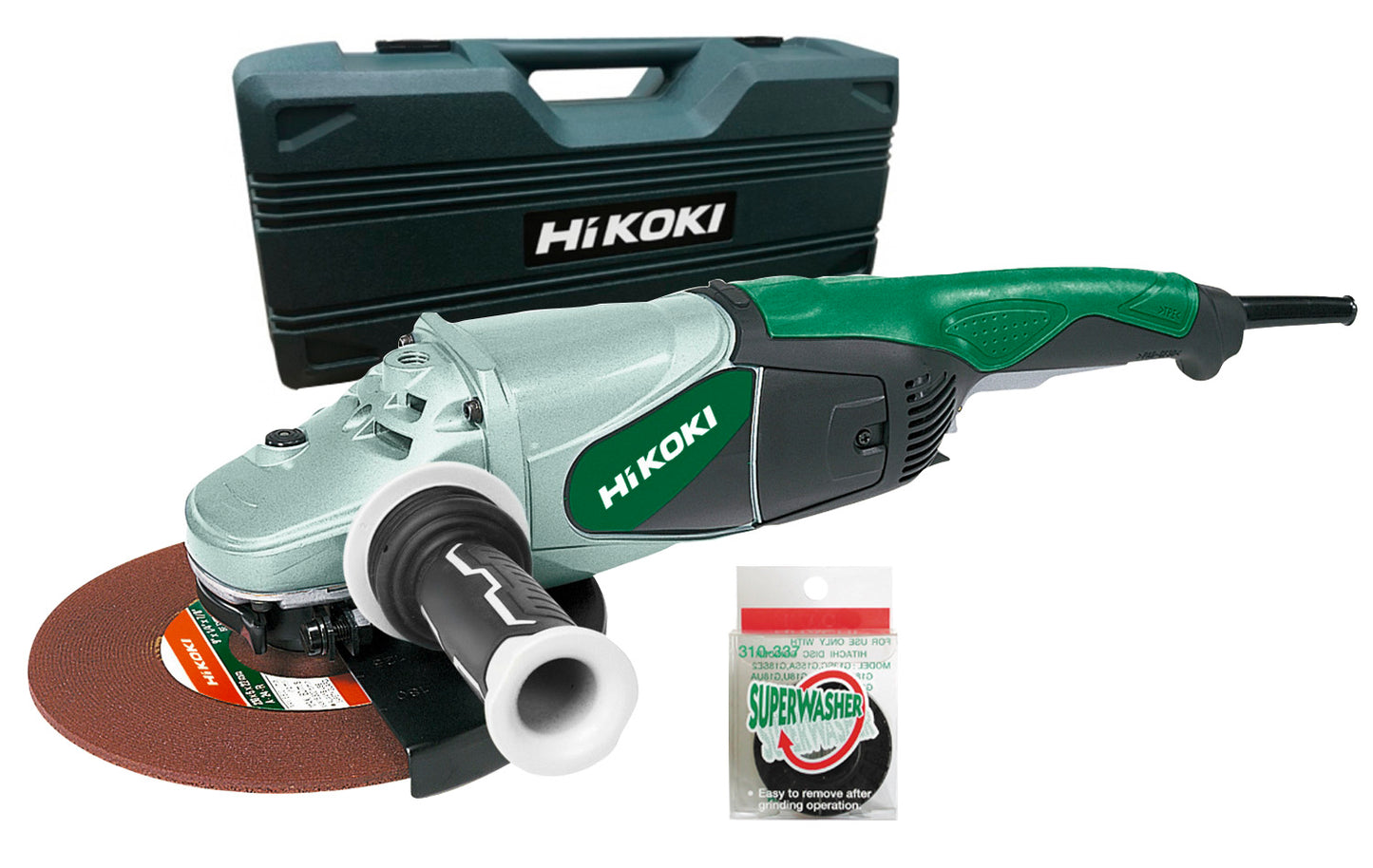 Haakse slijper 230 mm 2500 W in koffer - G23MRUAW6Z