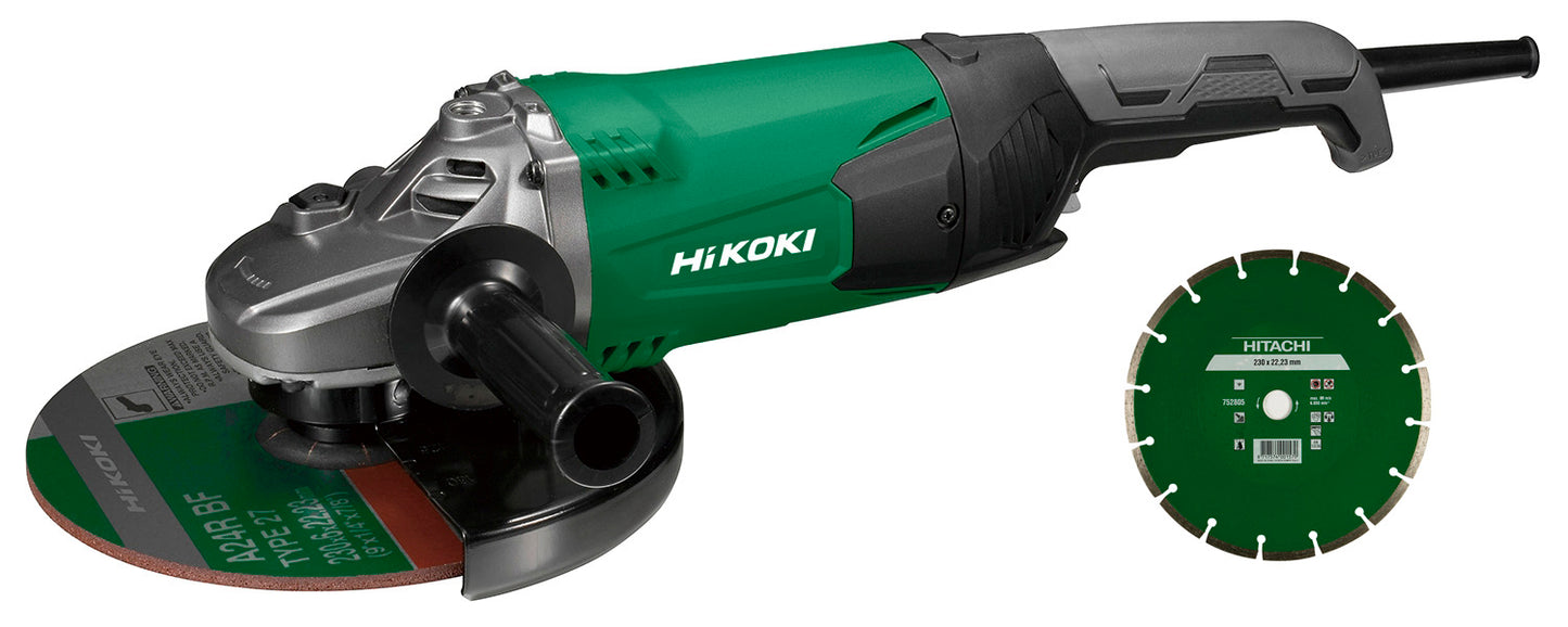 Haakse slijper 230 mm 2200 W met Diamantzaagblad - G23SW2W7Z