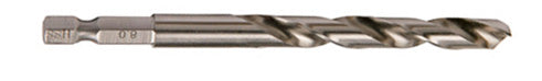 Metaalboor HSS-G Din 338 diam. 12 mm met 1/4" zeskant aansluiting - 780449