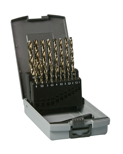 Cassette metaalboren HSS-CO Din 338 (19 delige) - 780698
