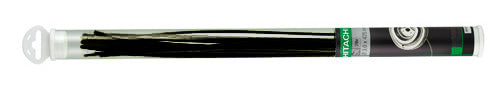 Nylon line serrated 4.0 mm black L=0.260m (20 pieces) - 781403