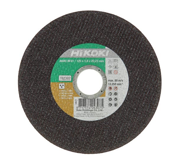 Cutting disc for stainless steel and metal 115 x 1 mm - 782301