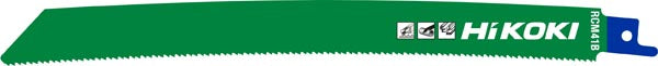 Saber saw blades RCM41B curved 225mm 14TPI (5 pieces) Metal - 752677