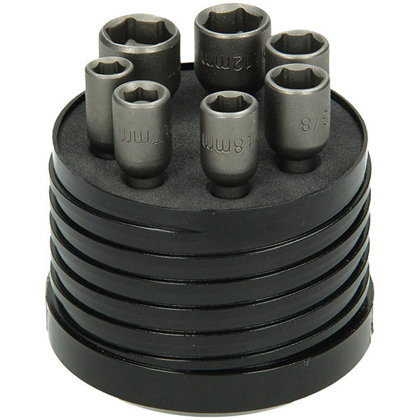 Steckschlüsselsatz 7-tlg. 1/4" magnetisch - 752239