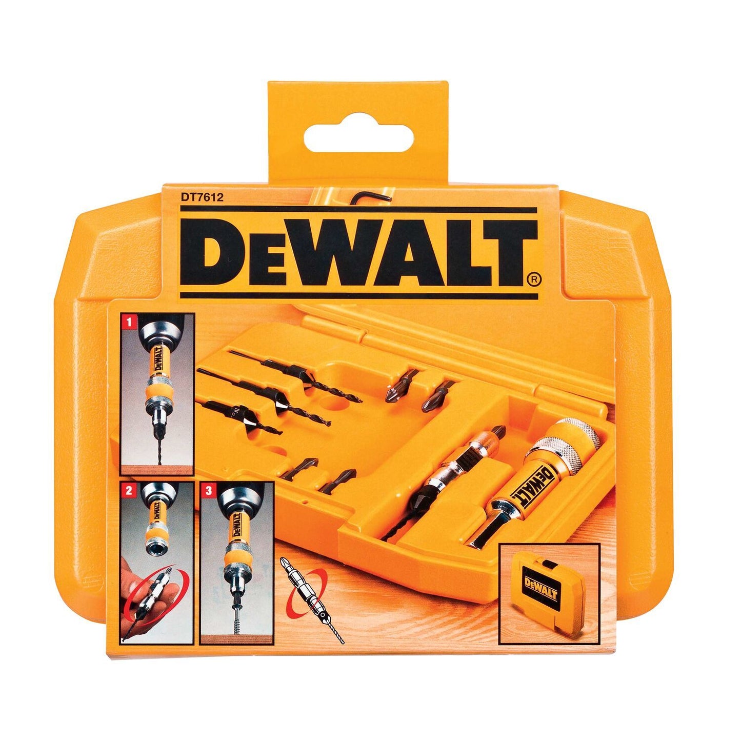 DT7612 10-delige Boor- & bitset in Tough Case