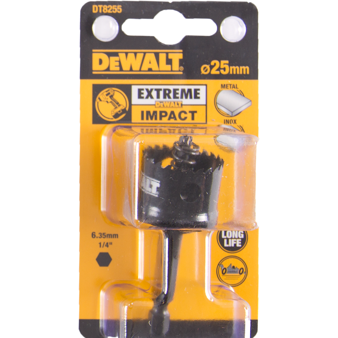 DT8255 Schlaglochsäge 25 Millimeter DEW-DT8255-QZ