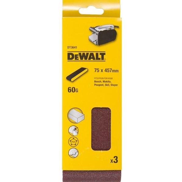 DT3641 P60 Schuurband 75x457mm VE=3