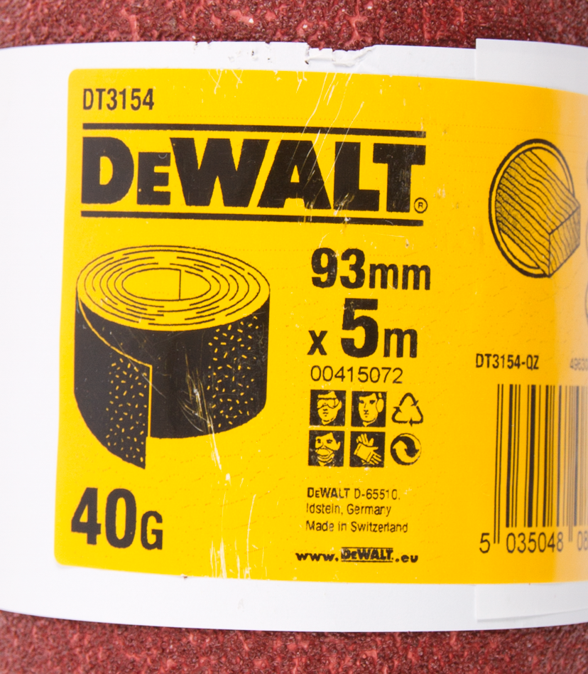 DT3154 Sandpaper roll DEW-DT3154-QZ