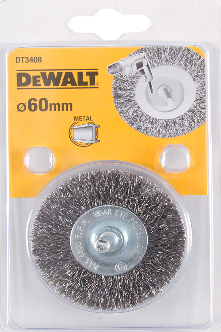 DT3408 Disc brush drill 60 millimeters DEW-DT3408-QZ