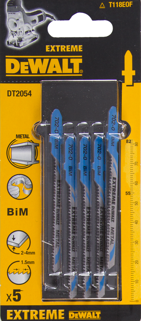 DT2054 Jigsaw blade BiM DEW-DT2054-QZ