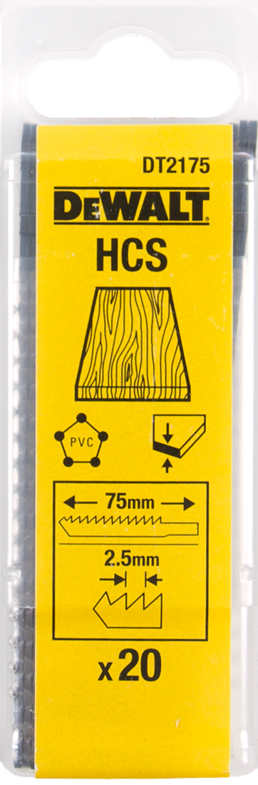 DT2175 Jigsaw blade HCS DEW-DT2175-QZ