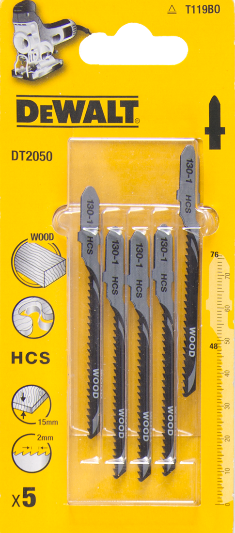 DT2050 Stichsägeblatt HCS DEW-DT2050-QZ