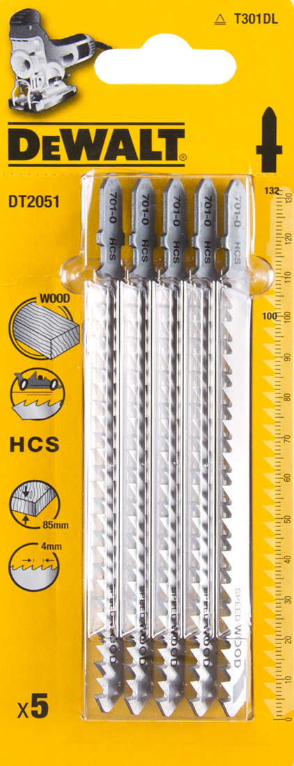 DT2051 Stichsägeblatt HCS DEW-DT2051-QZ