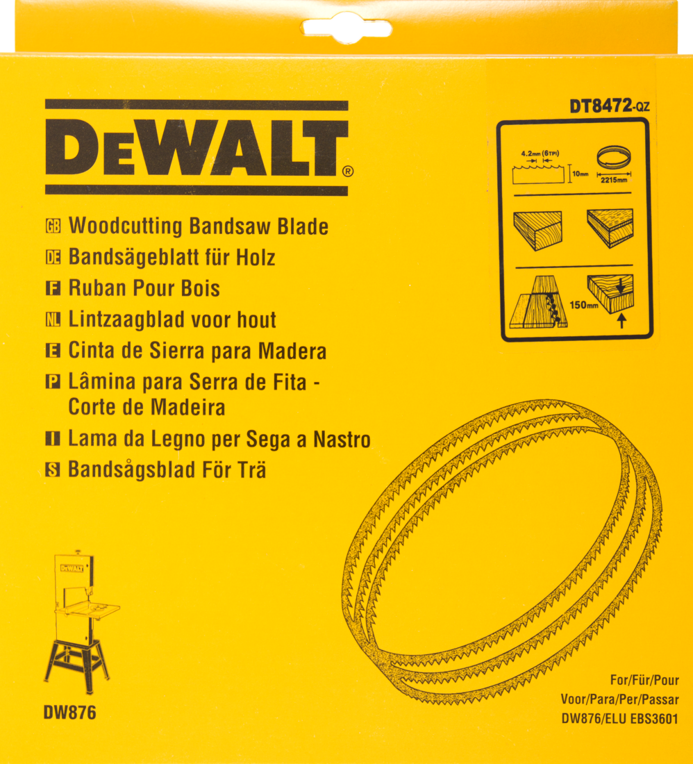 DT8472 Lintzaagblad DEW-DT8472-QZ