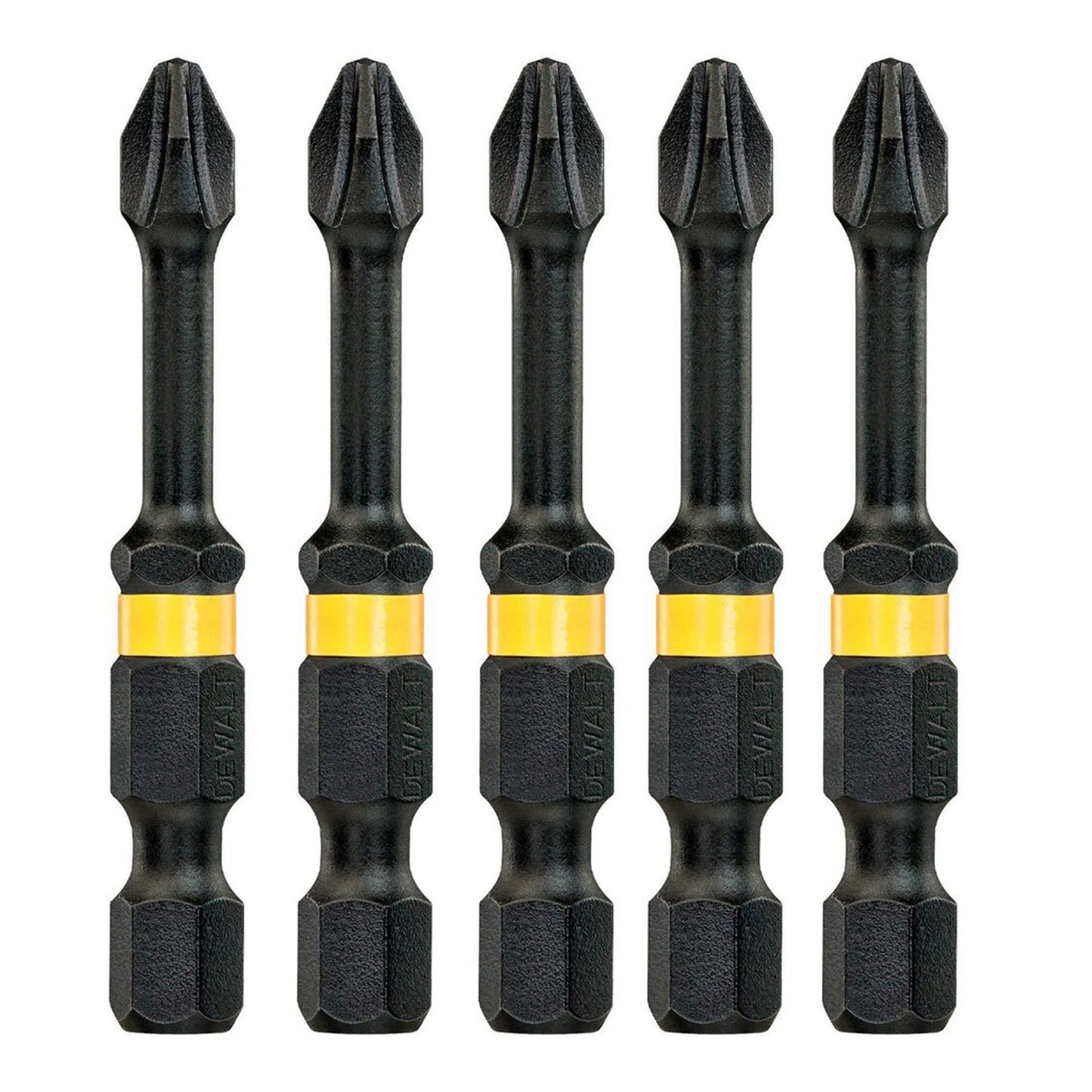 DT7997T Extreme Impact Torsion Schroefbits PH1 50mm 5 Stuks