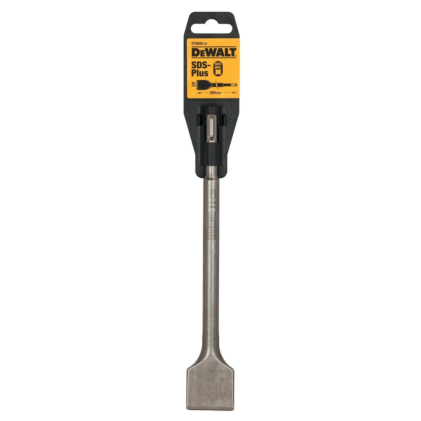 DT6806 Flat Tile Chisel SDS Plus 40x200mm
