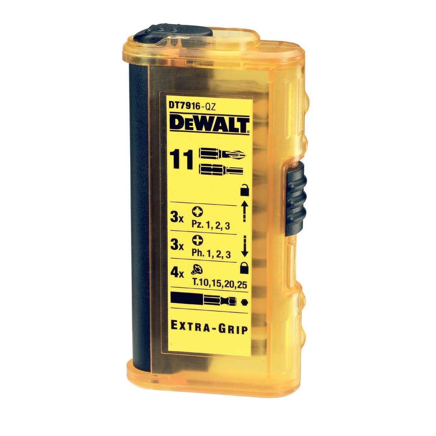 DT7916 11-teiliges Bit-Set in Kassette