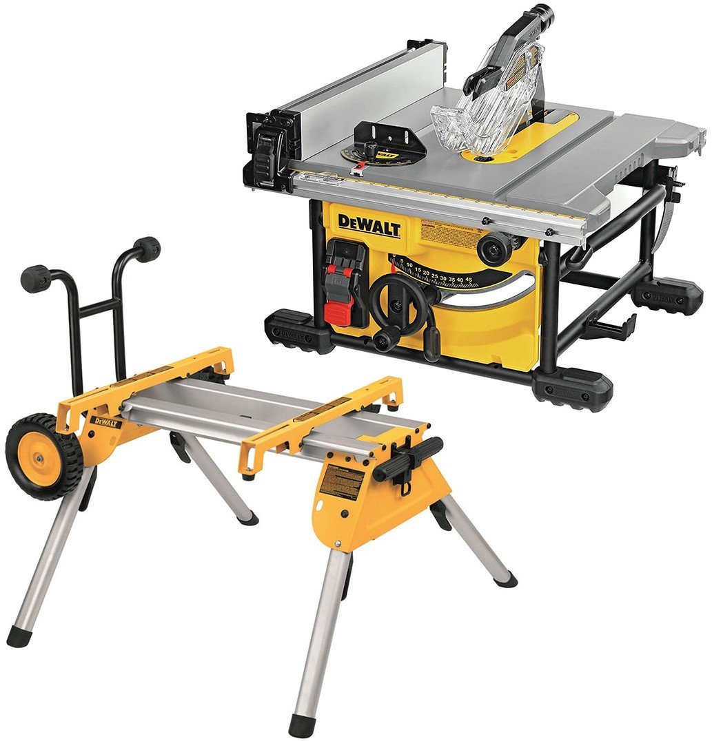 DWE7485RS Saw table + Wheeled Undercarriage