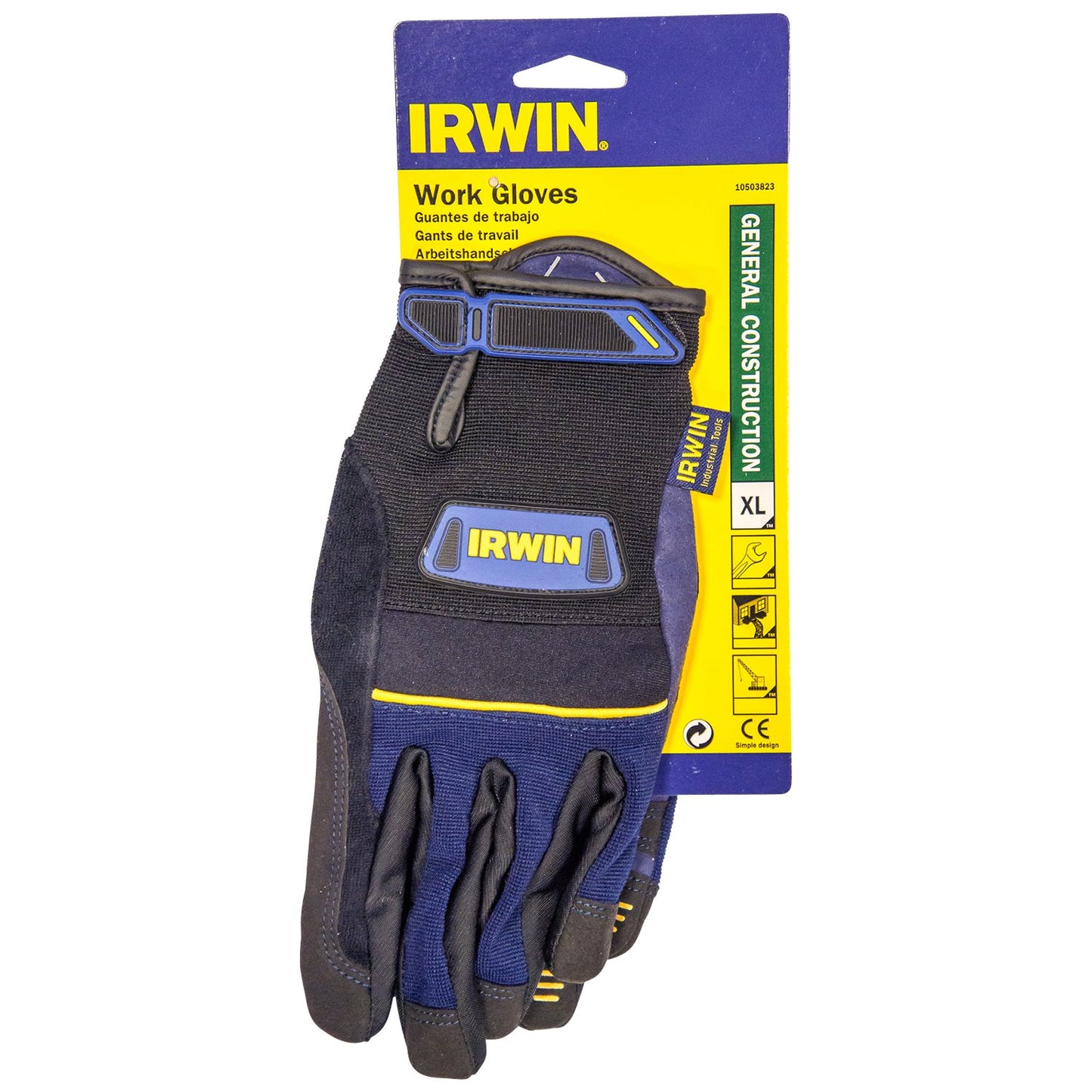 Irwin Handschoenen voor algemene bouwwerkzaamheden, XL - 10503823