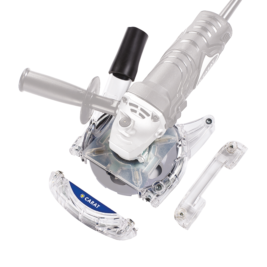 DUSTPROTECT TRANSPARENTER STAUBSCHUTZ SCHLEIFKOPF Ø125
