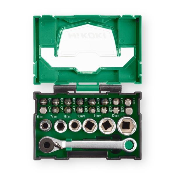 24-piece bit/socket set (BOX I) - 40030020