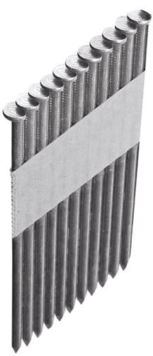 D-Kopf-Nägel 3,1 x 75 mm feuerverzinkter Ring (2500 Stück) - 705459