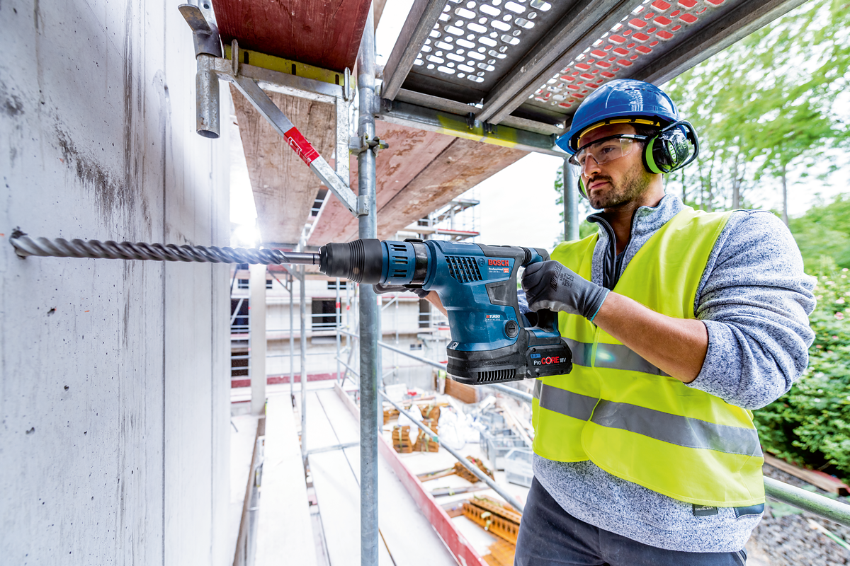 GBH 18V-36 C Cordless Hammer Drill BITURBO SDS-Max 18V 8.0Ah - 0611915002