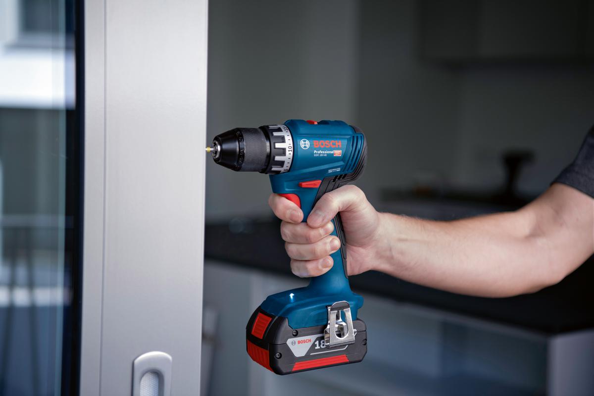 GSR 18V-45 Cordless Drill Driver 18V Basic Body in L-Boxx - 06019K3201