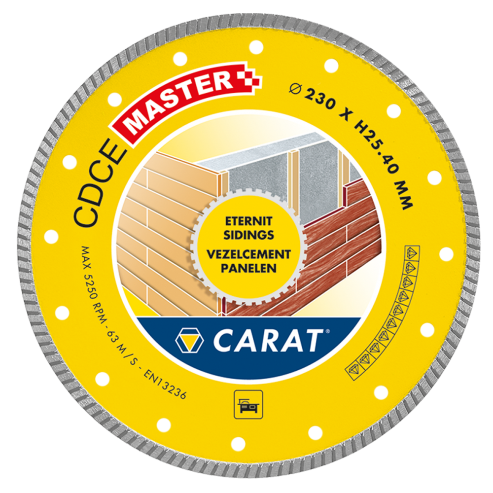 CARAT DIAMANTZAAG ETERNIT Ø250x30,00 MM, CDCE MASTER