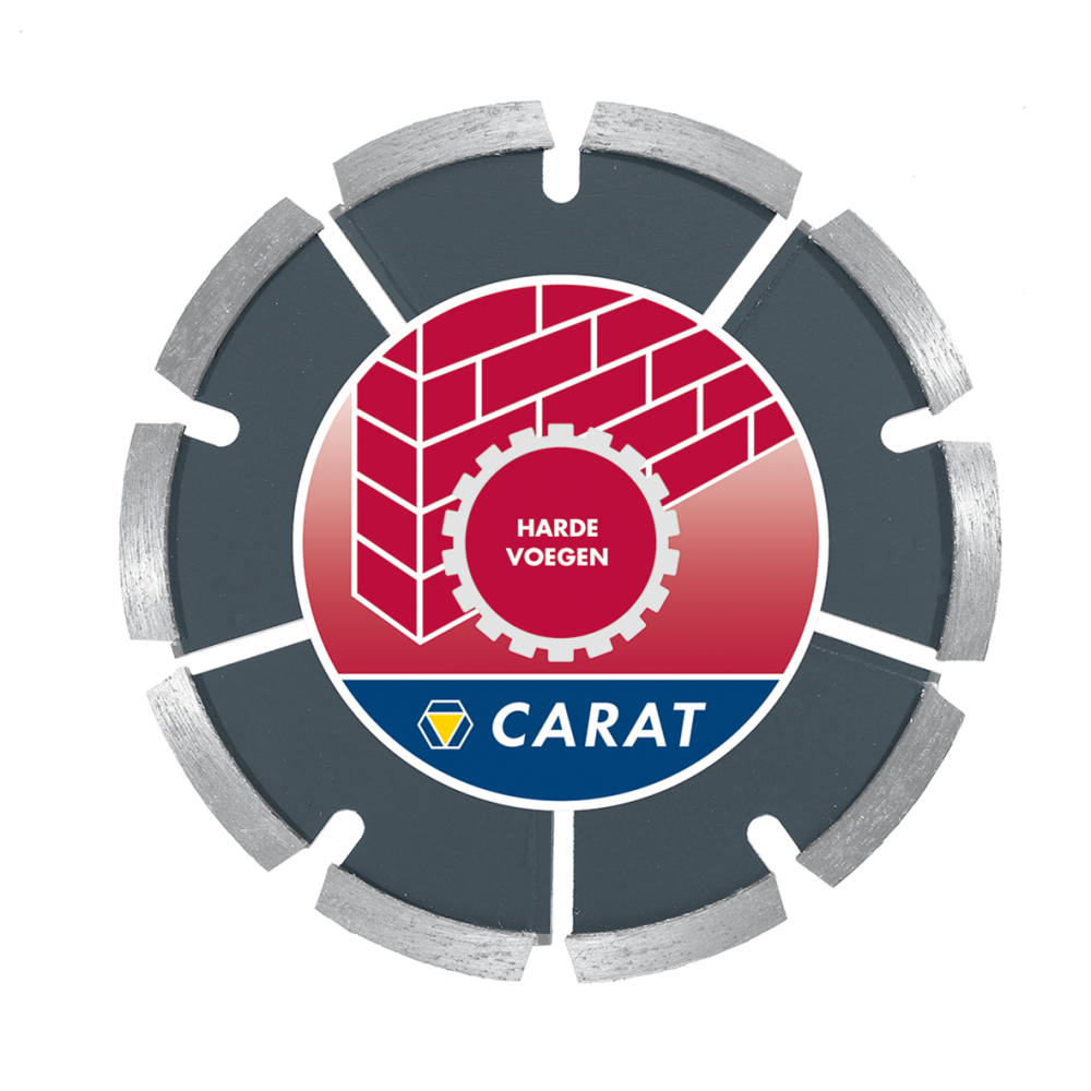 CARAT VOEGENFREES HARD Ø125x22,23x6 MM, CTP CLASSIC