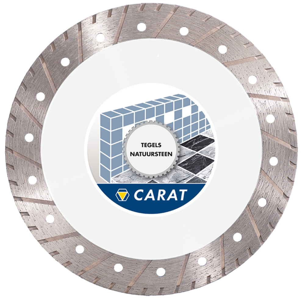 CARAT DIAMANTZAAG TEGELS/NAT.STEEN Ø125xM14, DUAL MASTER