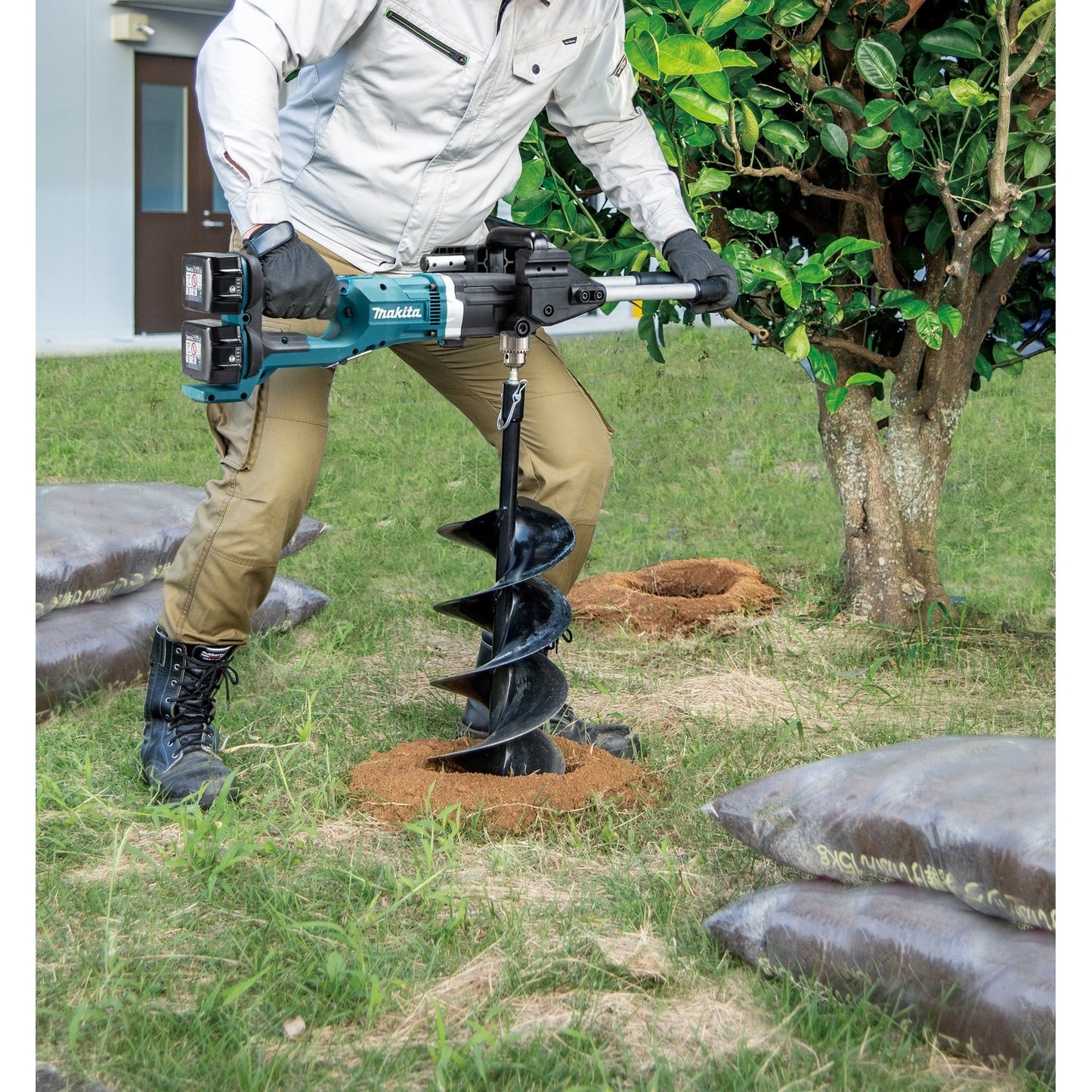 DDG460ZX7 Akku Erdbohrer 2x18V Grundkörper