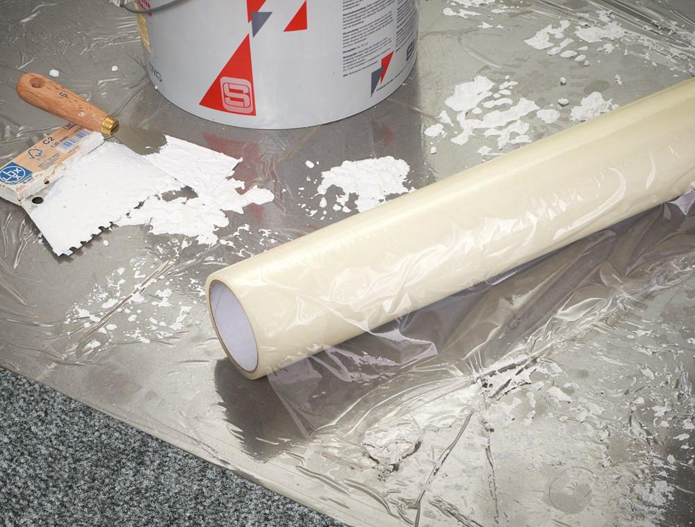 DUSTPROTECT AFDEKFOLIE VOOR VLOERBEDEKKING