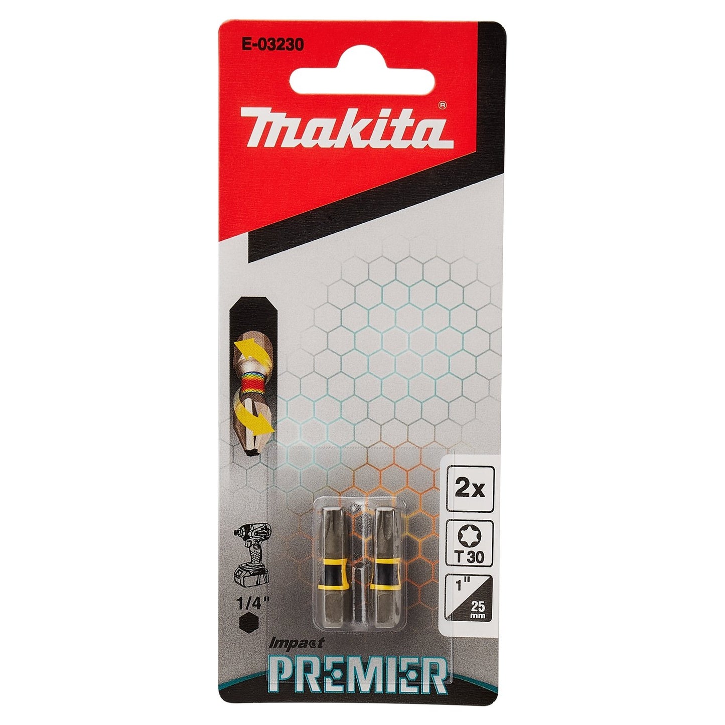 Schlagschrauberbit T30x25mm XTT Impact Premier - E-03230