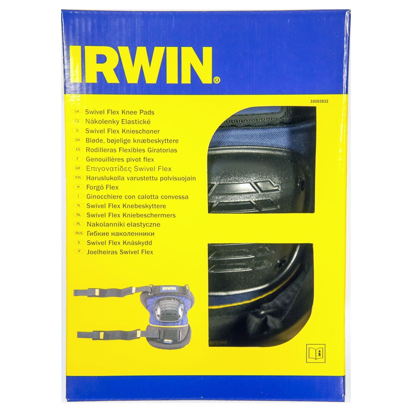 Irwin Kniebeschermers met ronde kap - 10503832