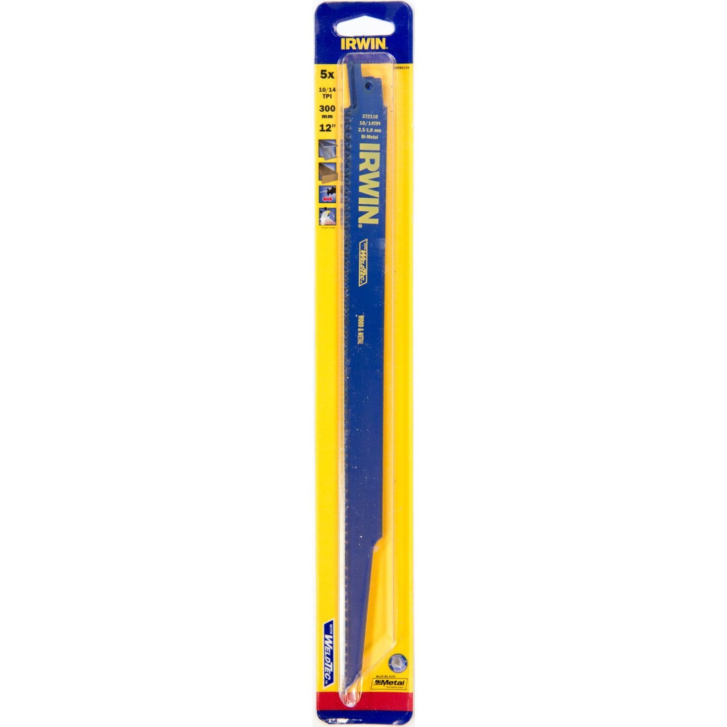 Irwin 110R 12"" / 300mm 10TPI, Metal and Wood Saws - 10504159